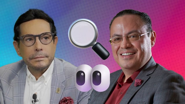 Juan José Origel y el empresario Rodolfo Reus Medina