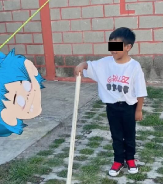 Niño celebra su cumpleaños con temática de Gorillaz