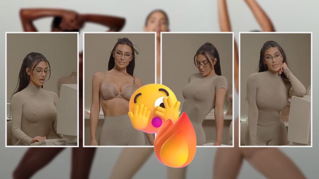 Kim Kardashian vende brasier con pezones integrados como solución al calentamiento global