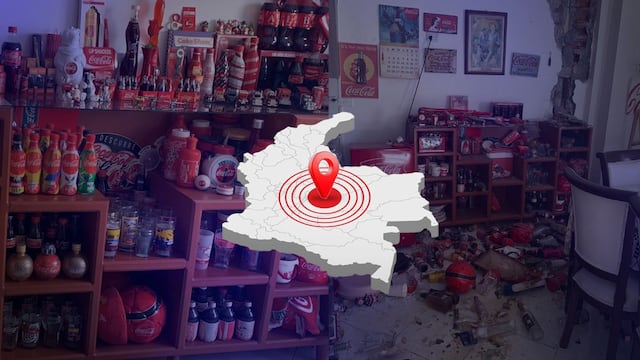Terremoto en Colombia destruye colección de Coca-Cola reunida durante 29 años
