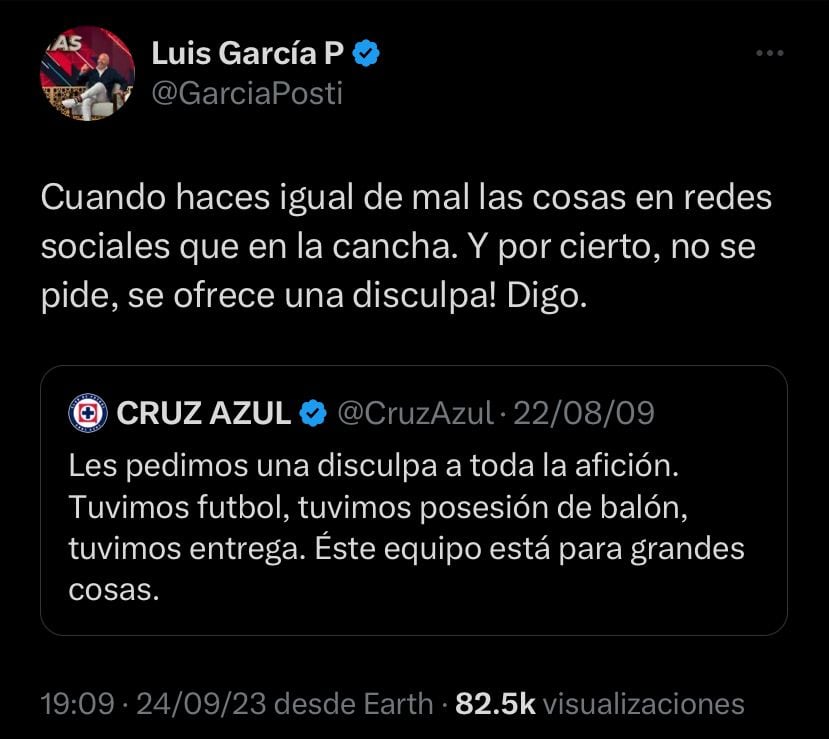Luis García.