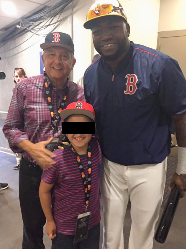 AMLO, "Big Papi" y Jesús Ernesto