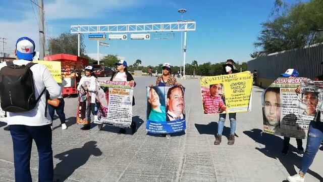 Marcha en Reynosa de familiares de desaparecidos