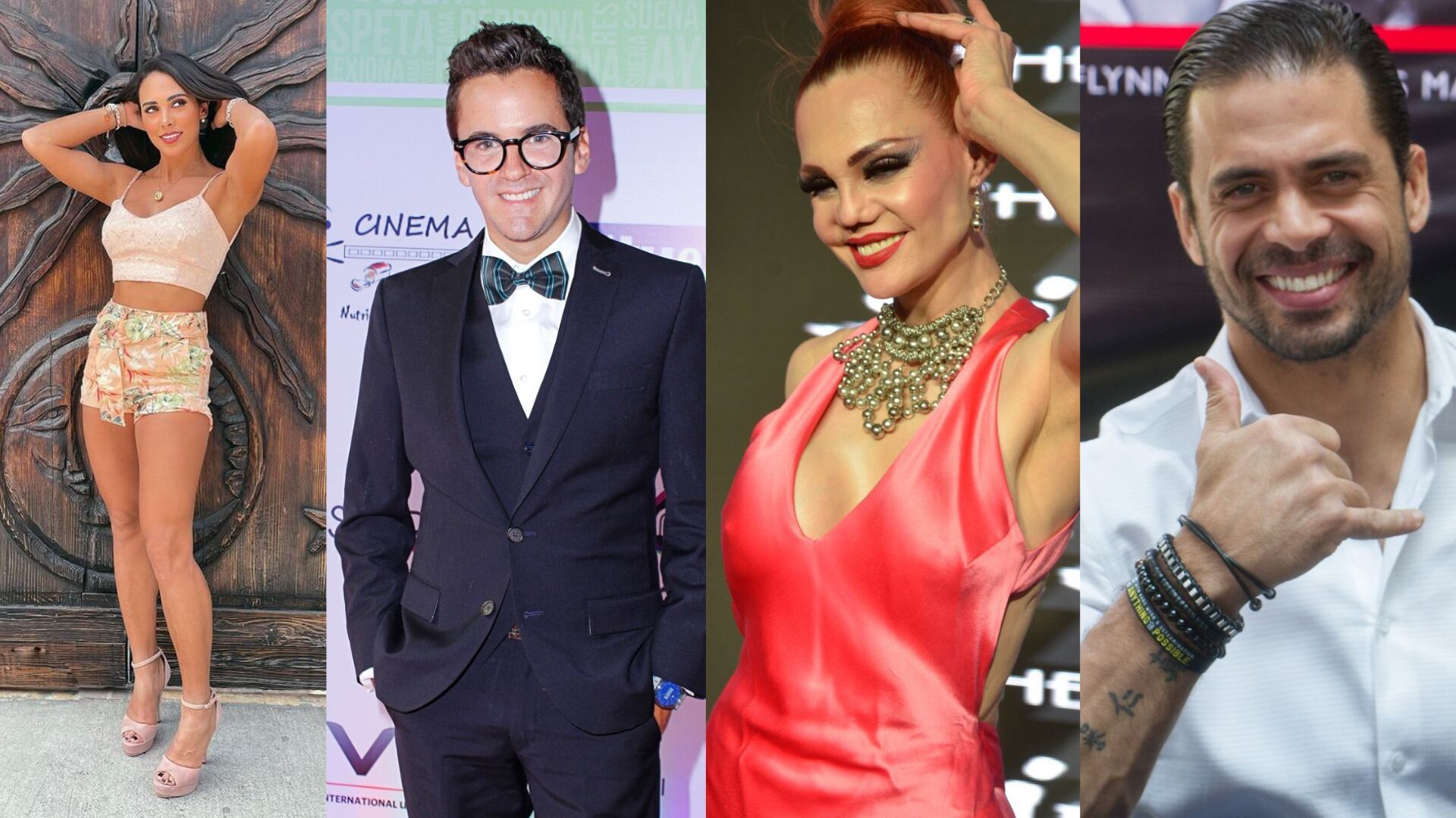 Macky González, Maurcio Mancera, Carmen Campuzano, Pedro Moreno en MasterChef Celebrity México.