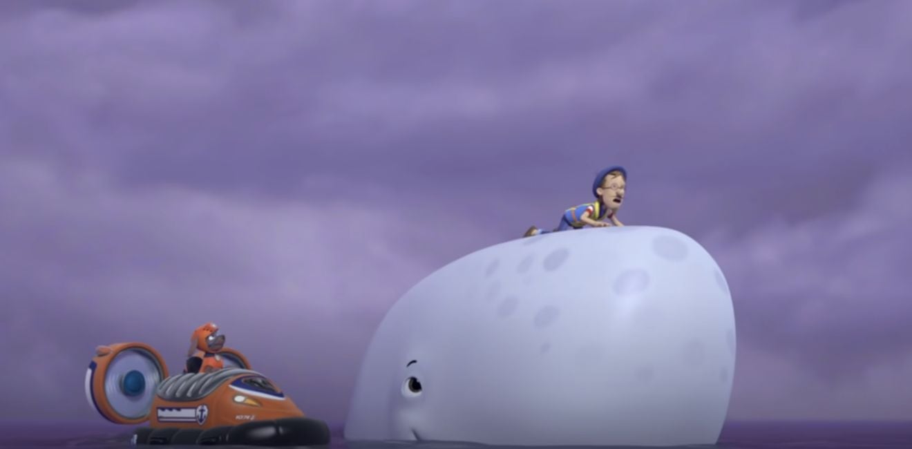 Capítulo de Paw Patrol en la lluvia