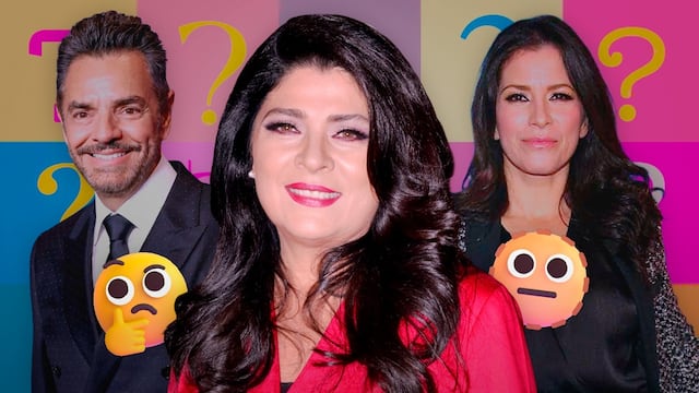 Victoria Ruffo, Eugenio Derbez y Alessandra Rosaldo