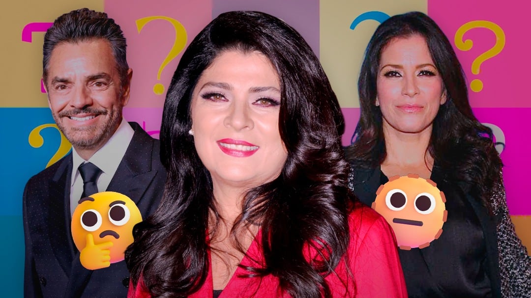 “¿Eugenio Derbez es infiel?”, le preguntan a Victoria Ruffo por rumor de crisis matrimonial con Alessandra Rosaldo
