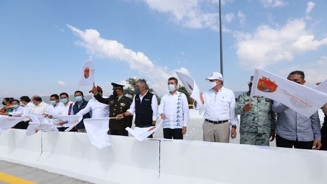 Rutilio Escandón inaugura paso a desnivel que beneficiará a Tuxtla Gutiérrez