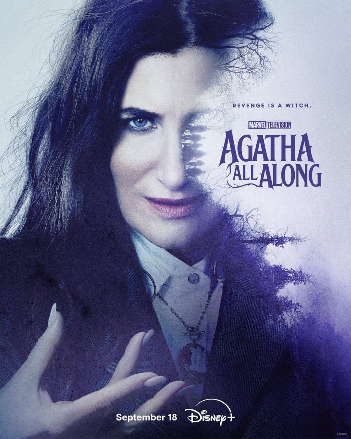 Revelan primer tráiler y poster de Agatha All Along, la nueva serie de Marvel