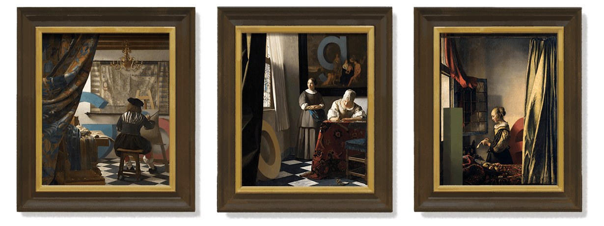 Doodle de Google que rinde homenaje a Johannes Vermeer