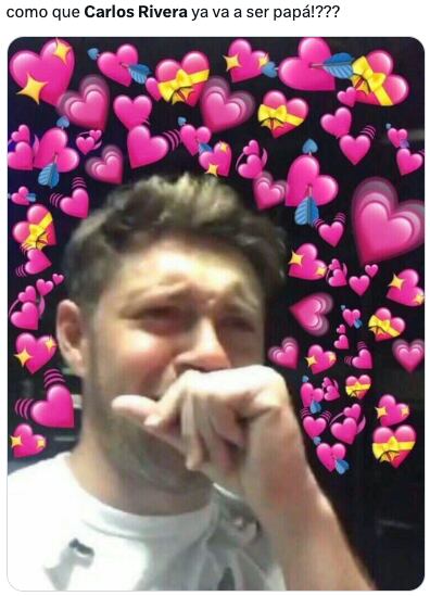 Memes reaccionan a la noticia del primer bebé de Carlos Rivera y Cynthia Rodríguez