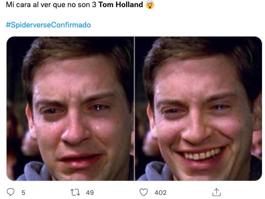 Memes sobre filtraciones de ‘Spider-Man: No Way Home’
