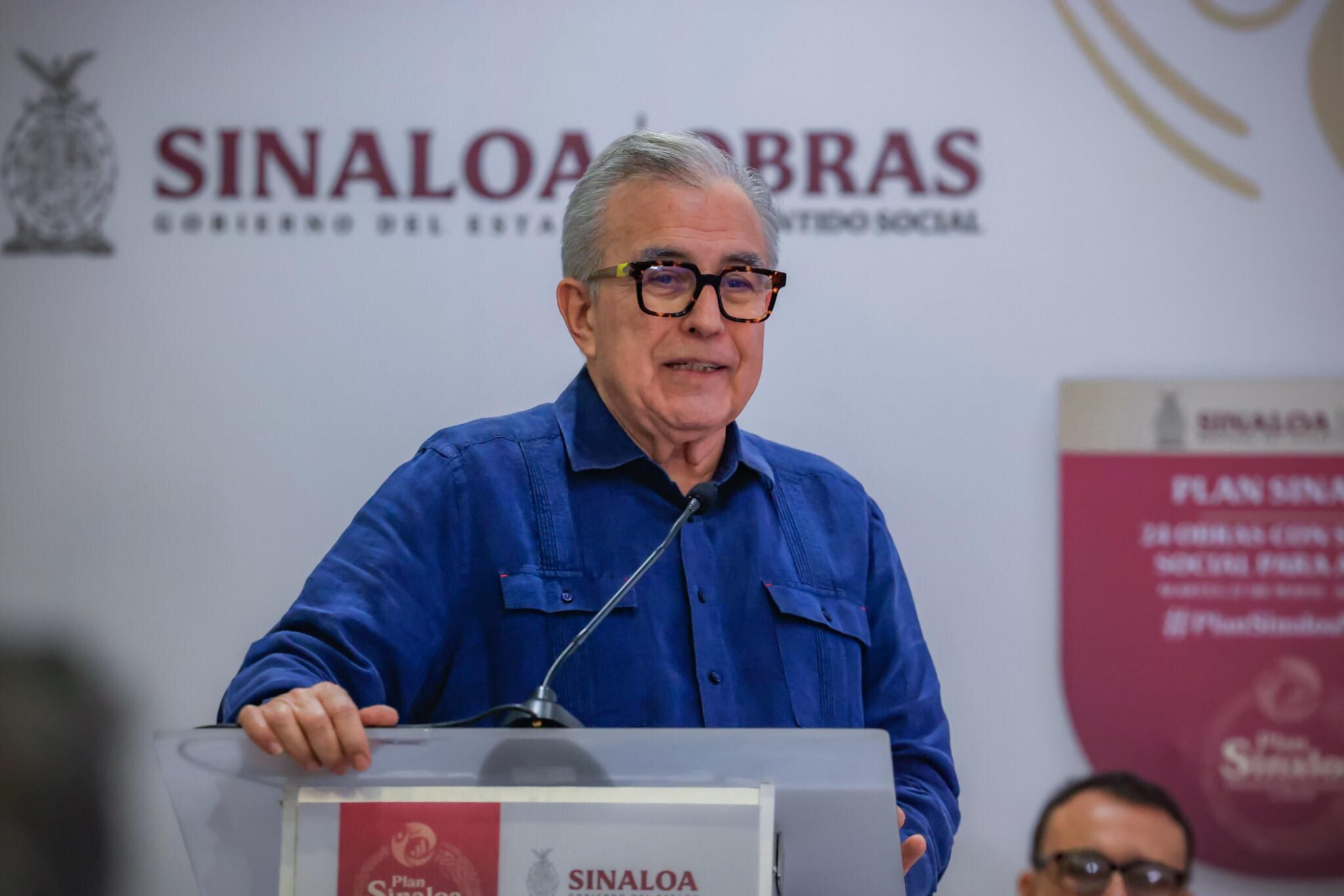 Rubén Rocha, gobernador de Sinaloa