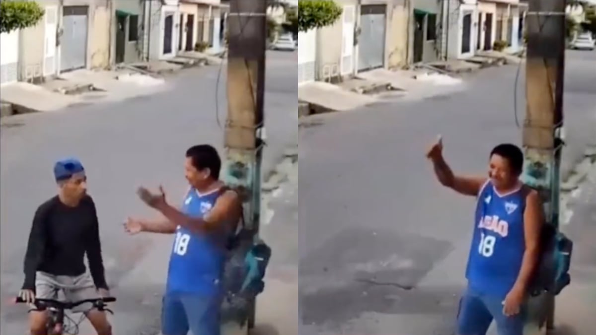 Un Ratero VIDEO: Se salva de ser asaltado luego de reconocer al ratero y hasta ...