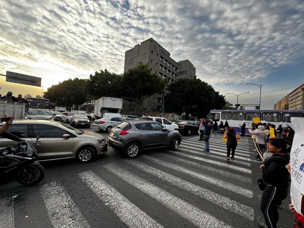 Afectaciones por manifestación por falta de agua