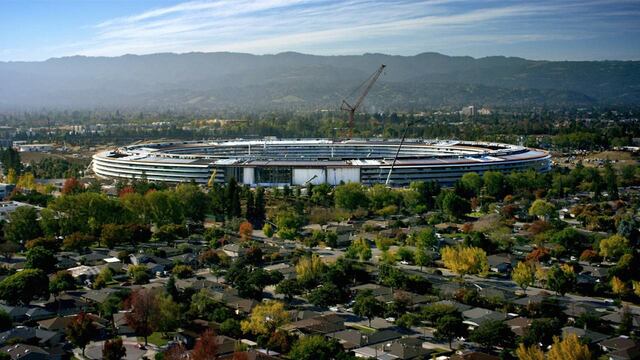 Edificio principal del campus Apple Park.