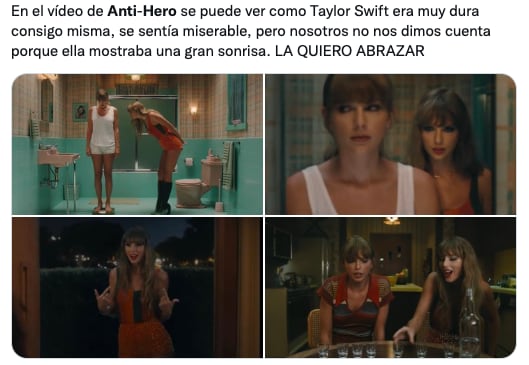 Video de Anto-Hero de Taylor Swift, de su álbum Midnights
