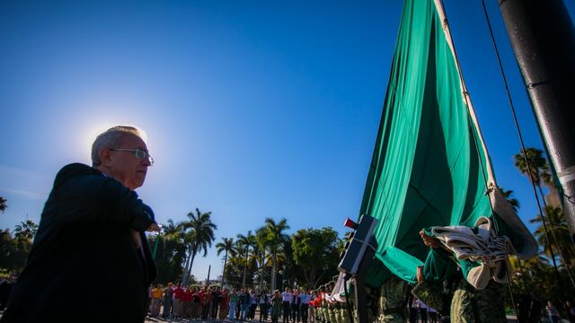Rubén Rocha Moya conmemora el 217 aniversario del Natalicio de Benito Juárez desde Sinaloa