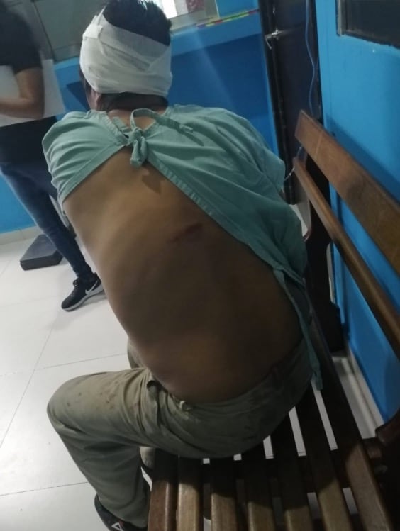 Recolector de basura en Cancún/@LVerdadNoticias