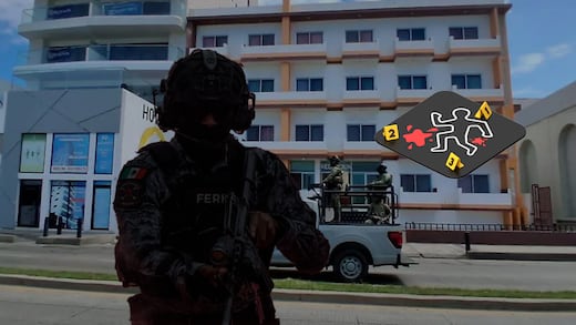 Asesinan a elemento de la Guardia Nacional en hotel de Mazatlán