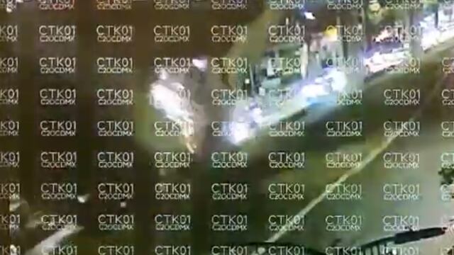 Caída de tren del Metro.