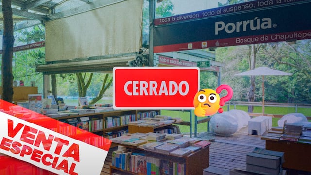 ¿Por qué cerrará temporalmente la Librería Porrúa de Chapultepec este fin de semana?