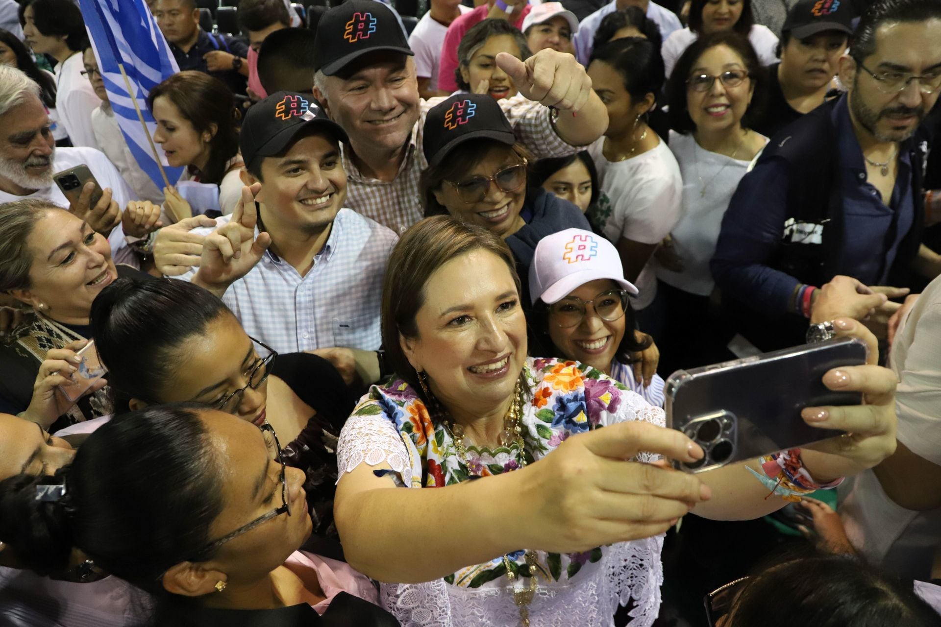 Xóchitl Gálvez Ruiz precandidata a la presidencia por el Partido Acción Nacional