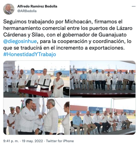 Tuit Alfredo Ramírez Bedolla