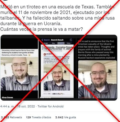 Fake news sobre asesinato de Jordan