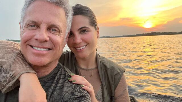 Cinthia Aparicio y Alexis Ayala