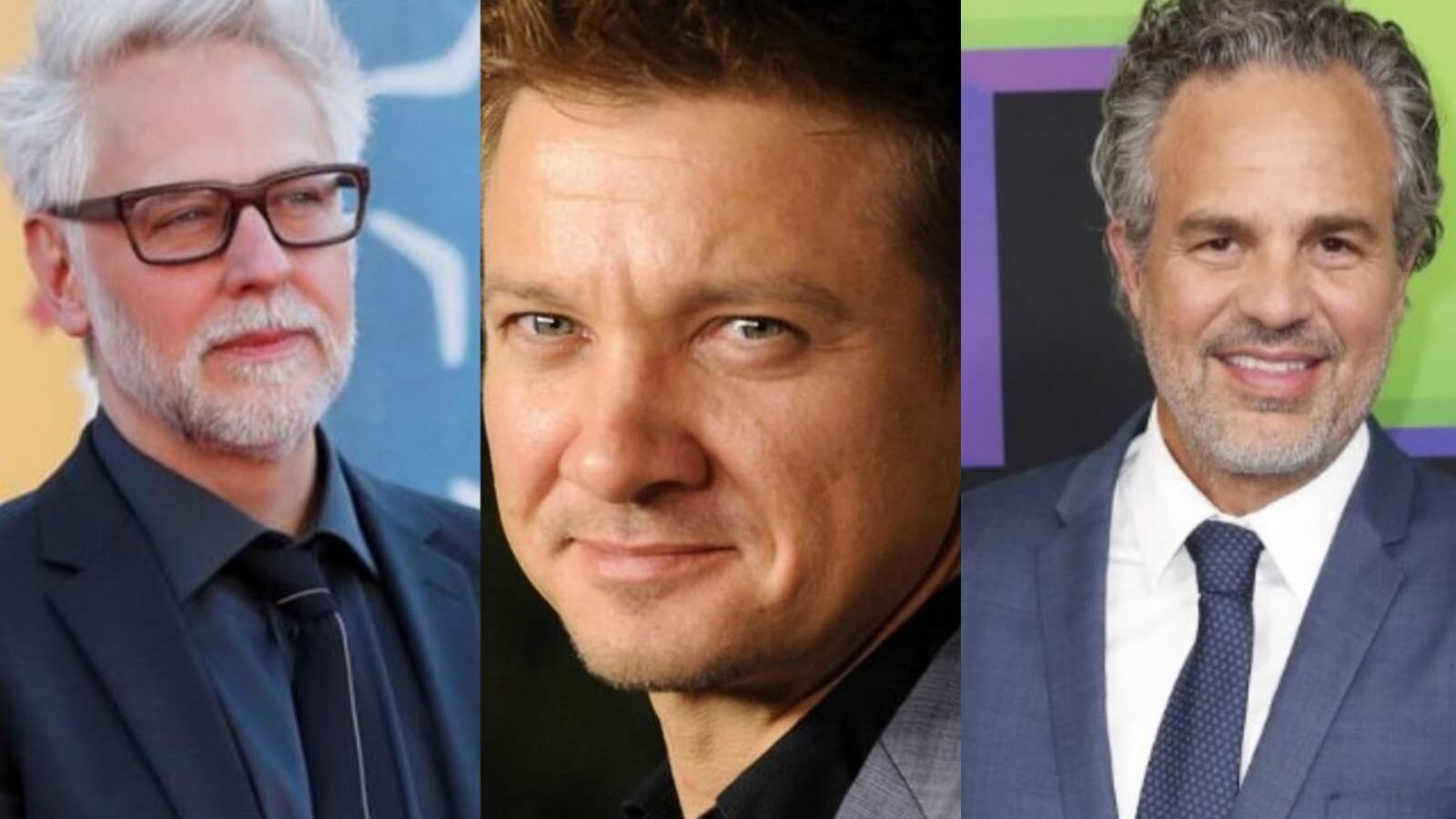 Salud de Jeremy Renner preocupa a James Gunn y Mark Ruffalo