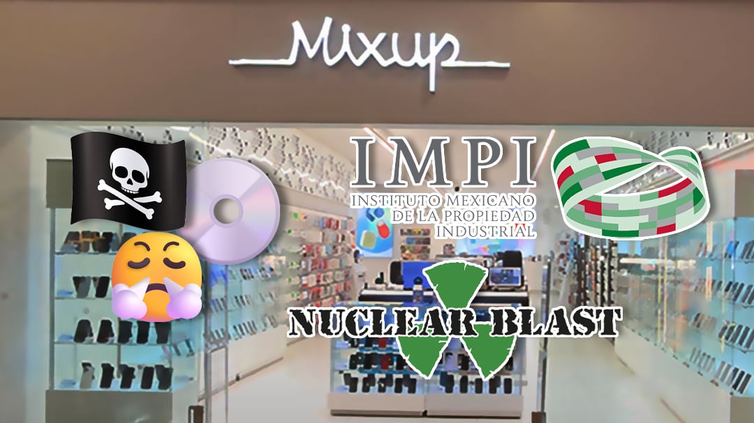 IMPI multa a Mixup con 500 mil pesos por vender discos piratas de Nuclear Blast