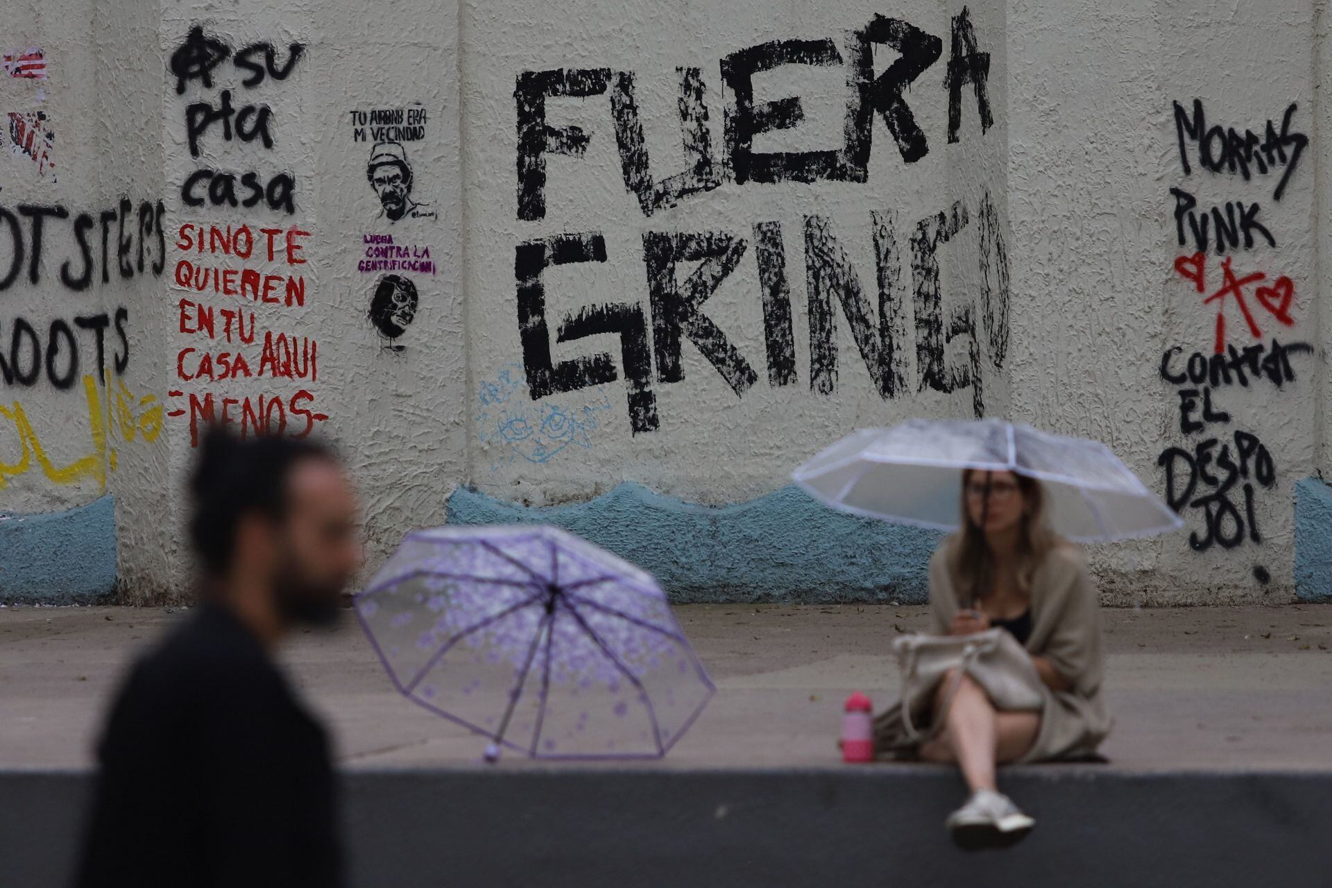 Marcha vs gentrificación CDMX