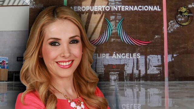 Azucena Uresti visitó el AIFA