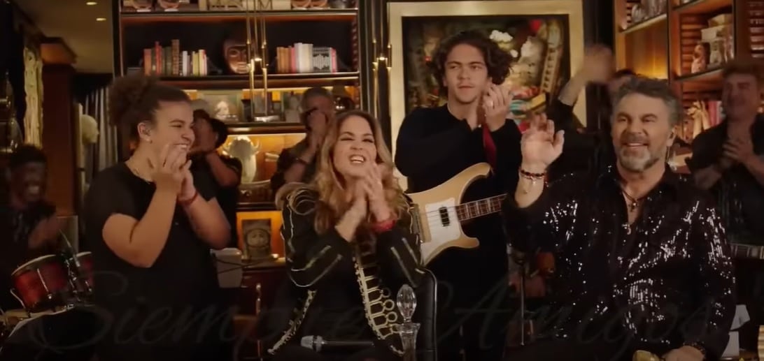 Los hijos de Lucero y Mijares mostraron su talento musical en el concierto 'Siempre Amigos'