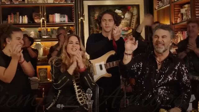 Los hijos de Lucero y Mijares mostraron su talento musical en el concierto 'Siempre Amigos'