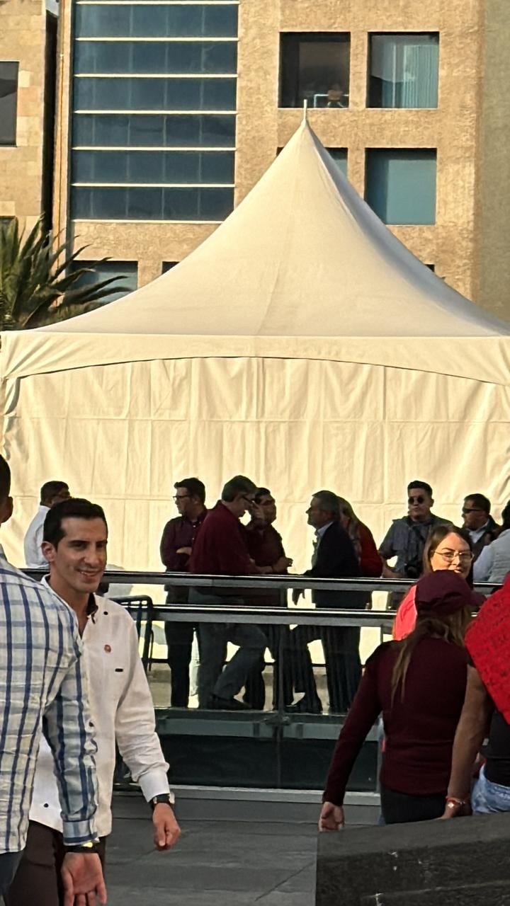 Marcelo Ebrard en el cierre de precampaña de Claudia Sheinbaum