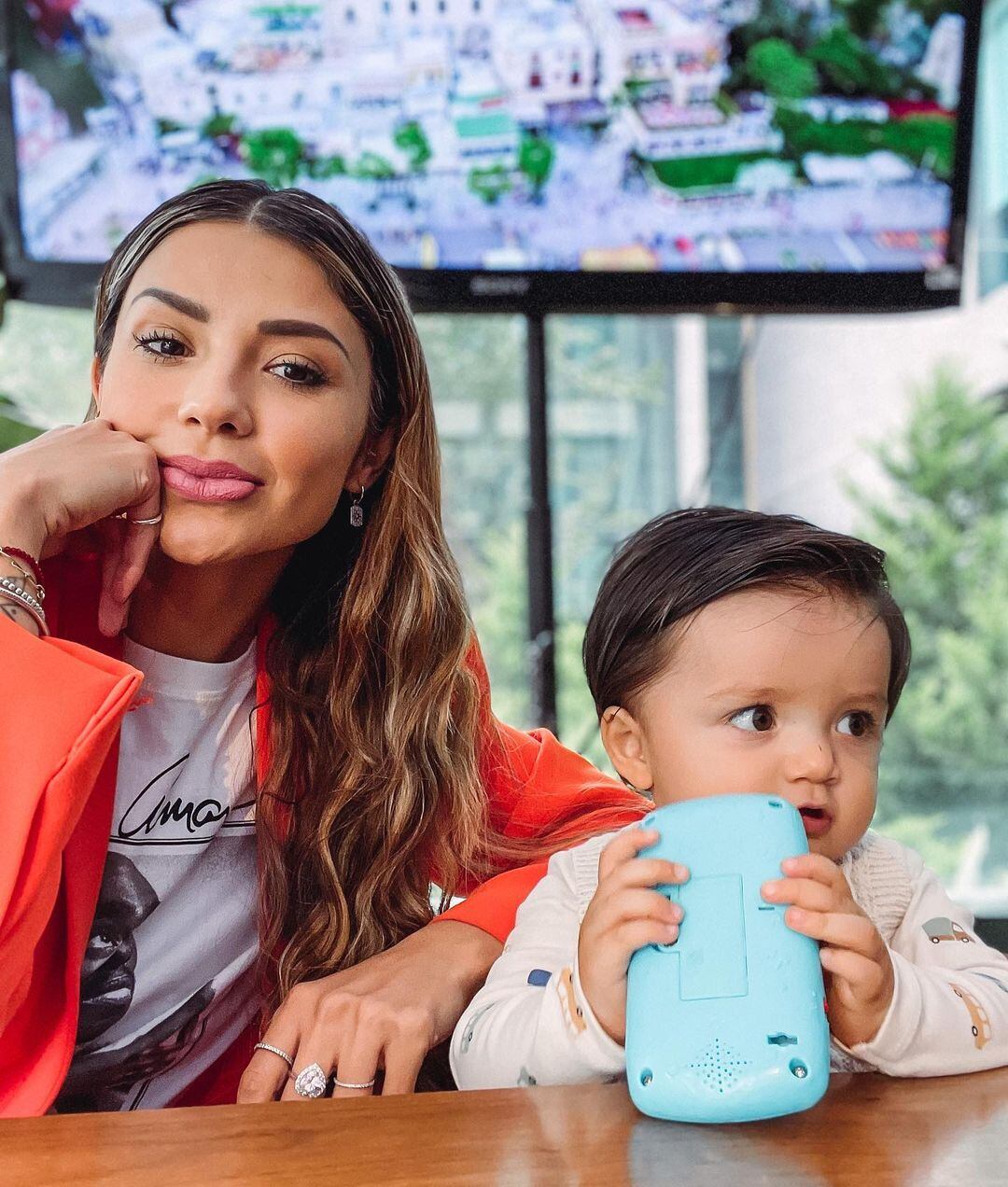 Ferka y el hijo que tiene con Christian Estrada.