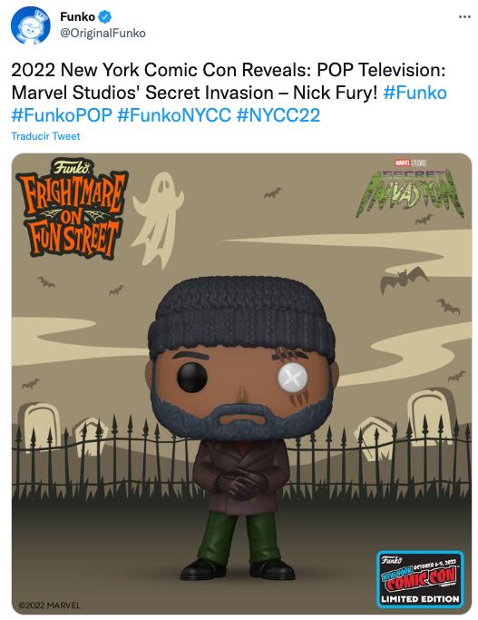 Funko de Nick Fury en Secret Invasion
