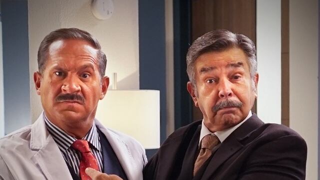 Jorge Ortiz de Pinedo con Arath de la Torre