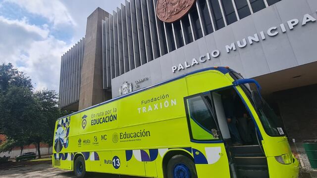 Fundación Traxión pone en marcha unidad móvil para combatir rezago educativo en NL