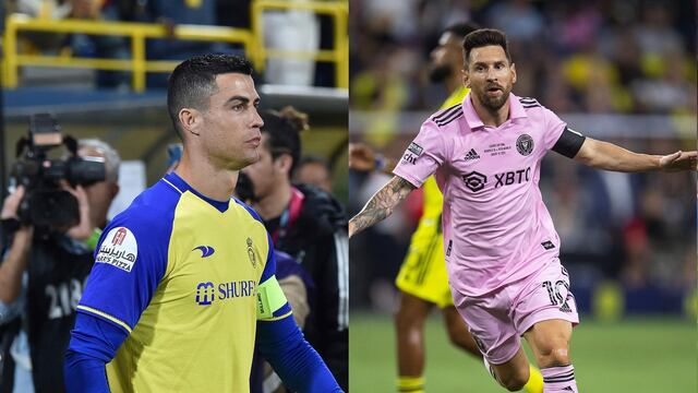 Cristiano Ronaldo vs Lionel Messi.