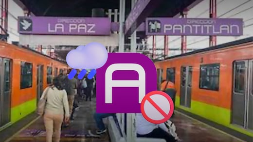 Línea A del Metro CDMX opera solo de Pantitlán a Guelatao por lluvias