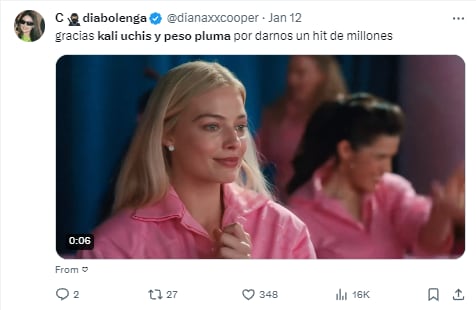 Memes de Peso Pluma y Kali Uchis por ‘Igual que un ángel’