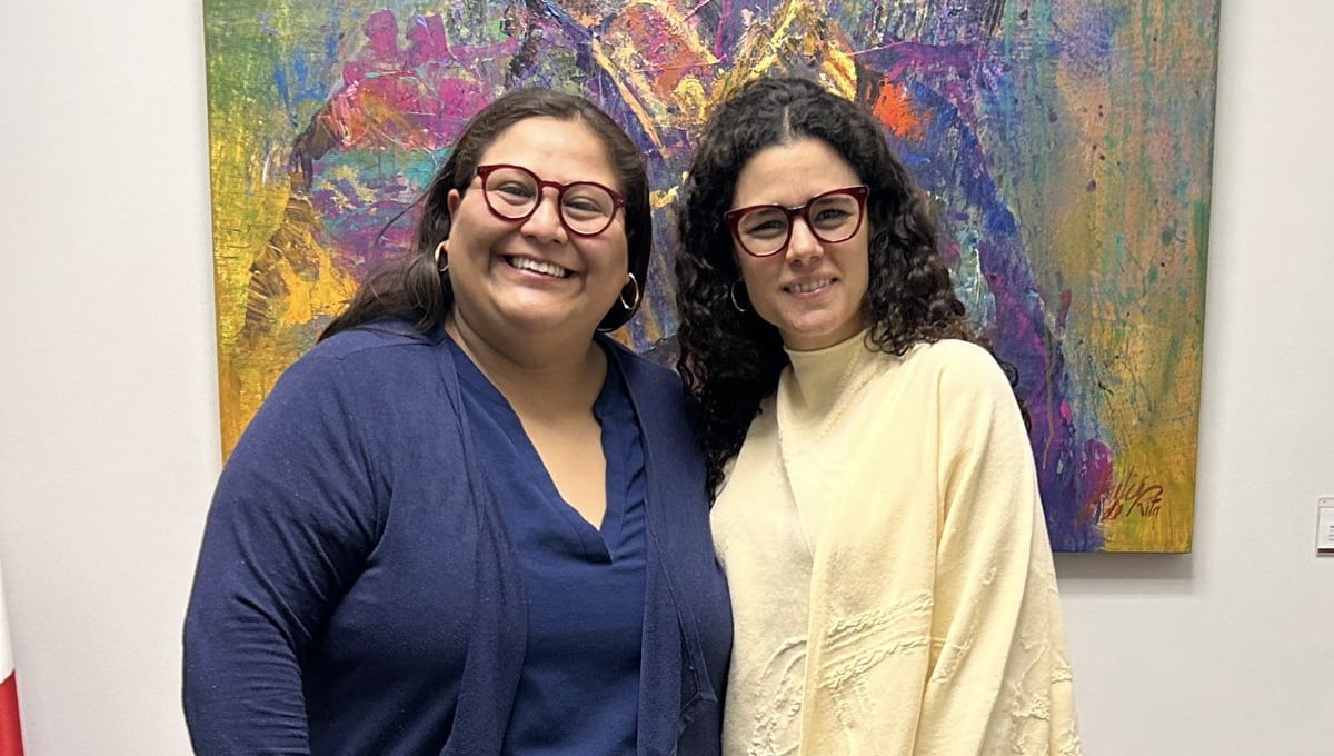 Citlalli Hernández y Luisa María Alcalde