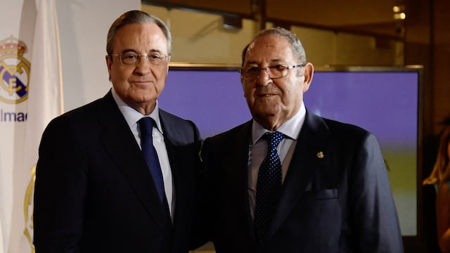 Florentino Perez y Paco Gento