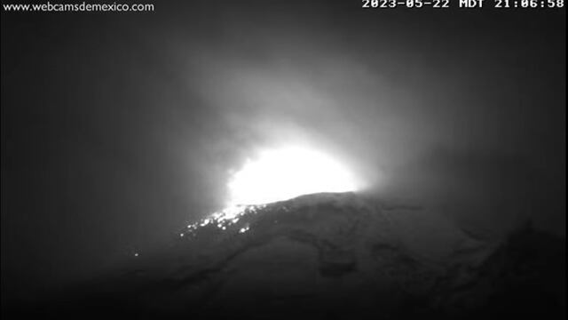 ¿Qué pasa con el volcán Popocatépetl hoy 22 de mayo en vivo? Continúa episodio de tremor tras nueva emisión; se mantiene Alerta Volcánica Amarillo Fase 3
