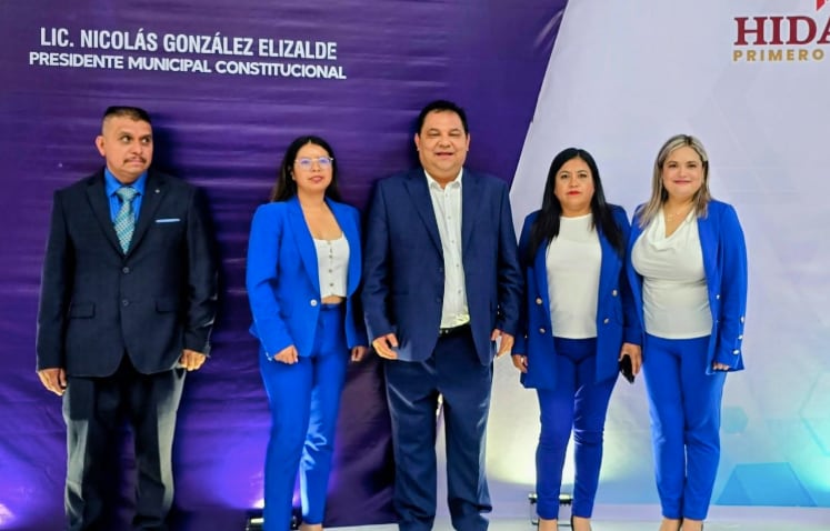 Nicolás González Elizalde. Alcalde de Nicolás Flores, Hidalgo