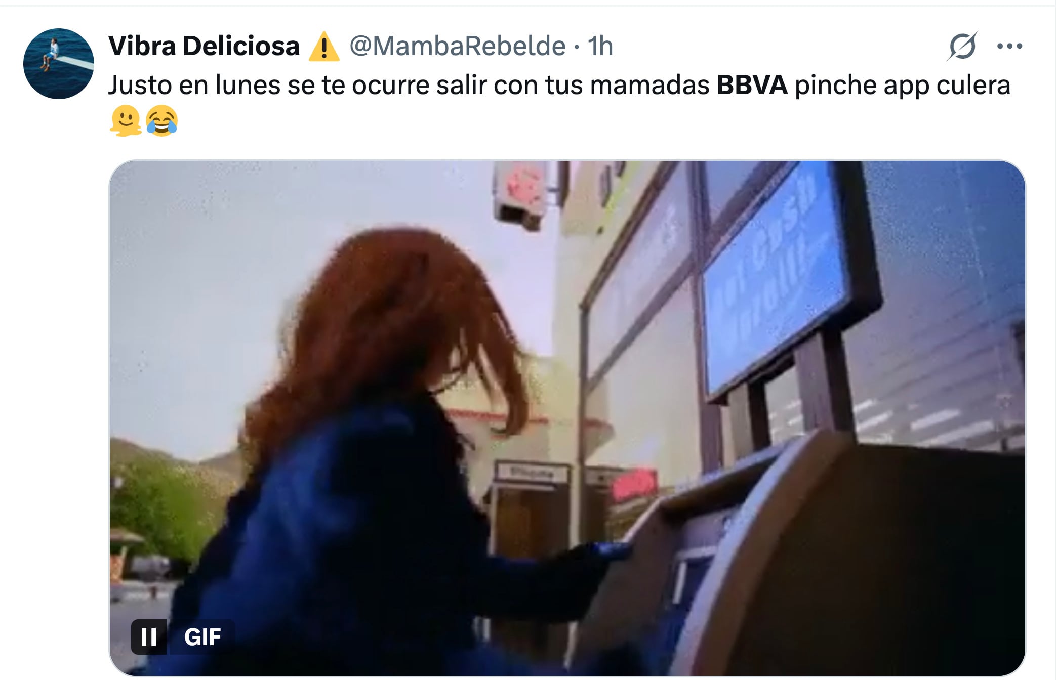 BBVA se cayó y dejó los mejores memes porqué los usuarios no perdonan