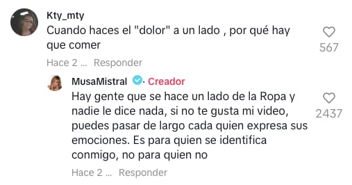 Marcela Mistral se defiende de sus detractores